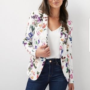 RW&CO Spring Floral Blazer